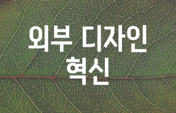 외부 디자인 혁신