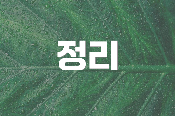 정리