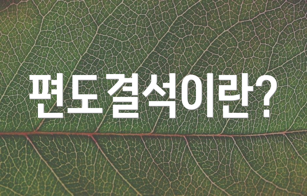 편도결석이란?