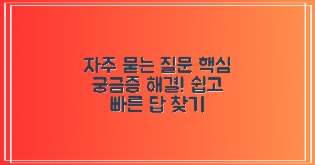 자주 묻는 질문